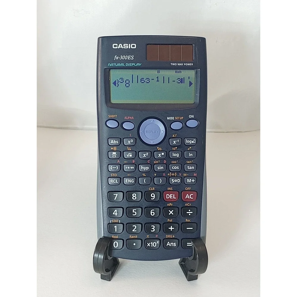 Casio‎ FX-9750GII Graphing Calculator w/ Cover & Casio fx-300ES - Tested